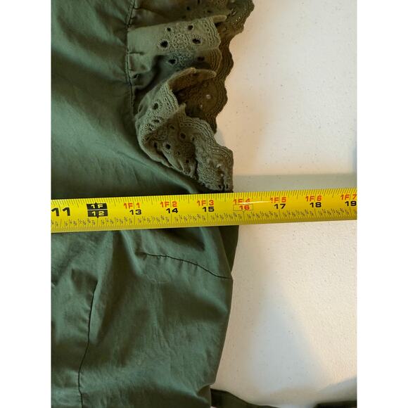 Who What Wear 100% Cotton Green Maxi Dress -‎ Size:XS - Picture 9 of 10